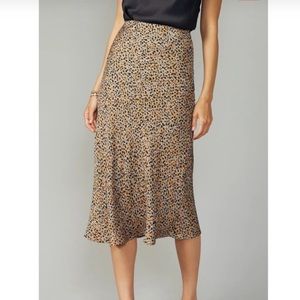 Gremlin Animal Print Skirt Anthropologie Brand SZ Medium